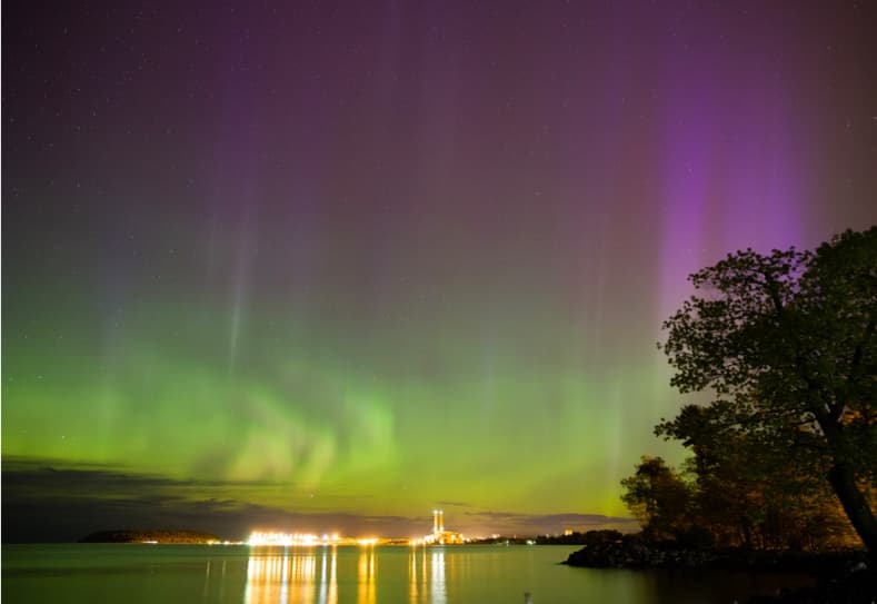 Northern Lights near Marquette