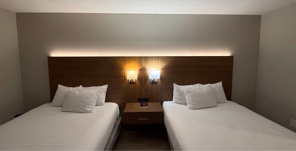 Guest room at Superior Stay Hotel