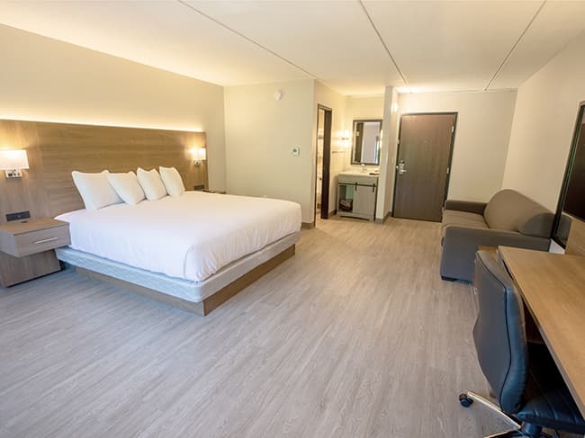 King Bed with Sofa Bed